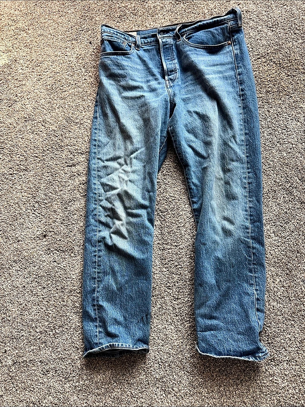 Levi's Wedgie Straight Jeans Waist 31 Blue